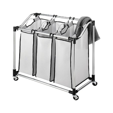 Whitmor Whitmor Gray Duramesh Nylon Laundry Sorter 6862-3260